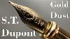S. T. Dupont Fountain Pen Limited Edition Grand Prix Nib 14k F
